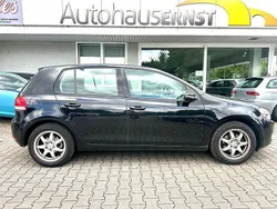 Schwarz Gebraucht 2009 VW Golf VI Trendline Limousine | 1.999 € (Superpreis)