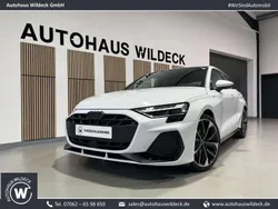 Gletscherweiß Gebraucht 2025 Audi A3 Sportback S-Line Limousine | 38.933 € (Guter Preis)