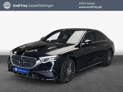 Schwarz Gebraucht 2025 Mercedes E200 AMG line Limousine | 59.950 € (Fairer Preis)