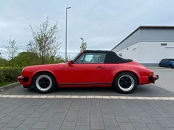 Rot Gebraucht 1987 Porsche 911 Cabrio | 71.900 €