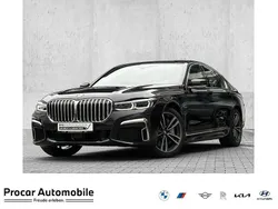 Schwarz Gebraucht 2022 BMW 745e M Sport Limousine | 52.480 € (Superpreis)