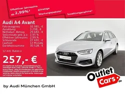 Florettsilber metallic Gebraucht 2020 Audi A4 Ambiente Kombi | 31.232 € (Superpreis)