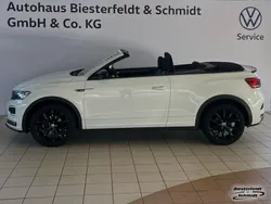 Weiß Gebraucht 2022 VW T-Roc Cabriolet R-line Cabrio | 31.290 € (Fairer Preis)
