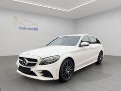 Weiß Gebraucht 2019 Mercedes C200 AMG line Kombi | 15.333 € (Teuer)