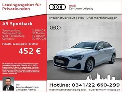 Arkonaweiß Gebraucht 2025 Audi A3 Sportback e-tron Ambiente Limousine | 41.780 €