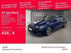 Navarrablau metallic Gebraucht 2022 Audi A3 S-Line Limousine | 29.990 € (Fairer Preis)
