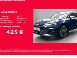 Ascariblau metallic Neu 2024 Audi S3 Design Limousine | 50.978 € (Guter Preis)