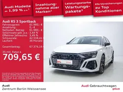 Gletscherweiß metallic Gebraucht 2024 Audi RS3 Kleinwagen | 61.980 € (Fairer Preis)
