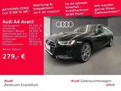 Schwarz Gebraucht 2022 Audi A4 Sport Kombi | 23.450 € (Superpreis)