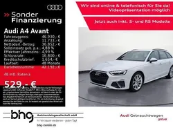 Weiß Gebraucht 2024 Audi A4 S-Line Kombi | 46.930 € (Teuer)