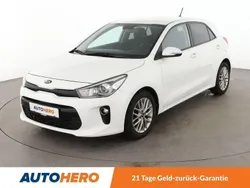 Weiß Gebraucht 2017 Kia Rio DREAM-TEAM Edition Kleinwagen | 9.610 € (Guter Preis)