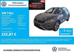 Petroleum blue metallic Gebraucht 2025 VW T-Roc Goal SUV | 29.690 € (Superpreis)