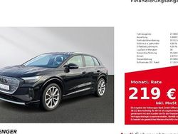 Mythosschwarz metallic Gebraucht 2022 Audi Q4 e-tron Advanced SUV | 27.880 € (Guter Preis)