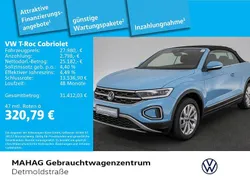 Teal blue Gebraucht 2022 VW T-Roc Cabriolet Style Cabrio | 27.980 € (Guter Preis)
