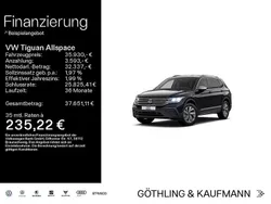Deep black perleffekt Gebraucht 2024 VW Tiguan Allspace Life SUV | 35.930 € (Superpreis)
