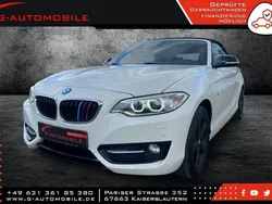 Weiß Gebraucht 2016 BMW 218 Sport Line Cabrio | 18.500 € (Fairer Preis)