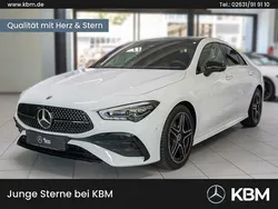Unilack polarweiß Gebraucht 2024 Mercedes CLA180 AMG Limousine | 38.420 € (Etwas zu teuer)