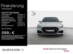 Gletscherweiß metallic Gebraucht 2024 Audi A7 S-Line Kleinwagen | 73.980 € (Etwas zu teuer)