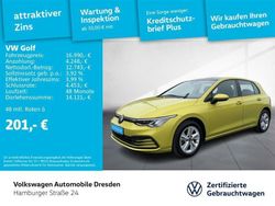 Gelb Gebraucht 2020 VW Golf VIII Life Limousine | 16.990 € (Guter Preis)