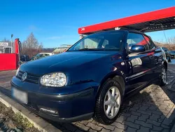 Blau Gebraucht 2001 VW Golf Cabriolet Cabrio | 5.099 € (Teuer)