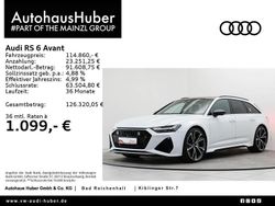 Gletscherweiß metallic Gebraucht 2024 Audi RS6 Ambiente Kombi | 111.750 € (Superpreis)
