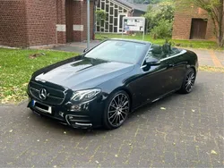 Schwarz Gebraucht 2020 Mercedes E200 AMG line Cabrio | 41.500 € (Fairer Preis)