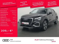 Mythosschwarz metallic Gebraucht 2024 Audi Q2 Advanced Plus SUV | 32.980 € (Teuer)