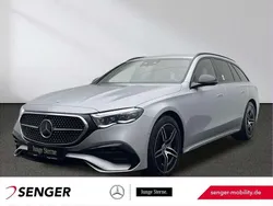 Silber Gebraucht 2024 Mercedes E220 AMG Limousine | 53.970 € (Fairer Preis)