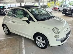 Gelato weiss Gebraucht 2014 Fiat 500C Lounge Cabrio | 9.990 € (Fairer Preis)