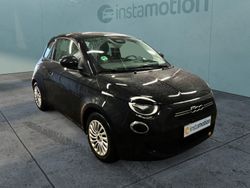 Schwarz Gebraucht 2021 Fiat 500e Action Limousine | 14.930 € (Etwas zu teuer)