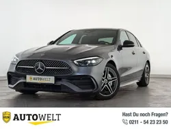Grau Gebraucht 2023 Mercedes C180 AMG line Limousine | 37.960 € (Fairer Preis)