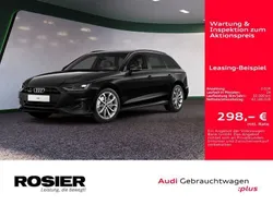 Mythosschwarz metallic Gebraucht 2024 Audi A4 Advanced Plus Kombi | 42.186 € (Teuer)