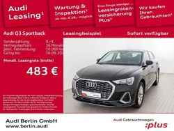 Schwarz Gebraucht 2024 Audi Q3 Sportback S-Line SUV | 40.900 € (Fairer Preis)