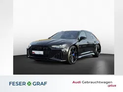 Mythosschwarz metallic Gebraucht 2024 Audi RS6 Ambiente Kombi | 123.980 € (Guter Preis)