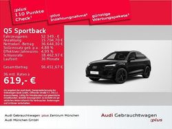 Schwarz Gebraucht 2024 Audi Q5 Sportback S-Line SUV | 52.349 € (Fairer Preis)