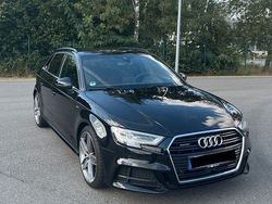 Schwarz Gebraucht 2017 Audi A3 Sportback S-Line Kleinwagen | 19.500 € (Fairer Preis)