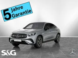 Metalliclack hightechsilber Gebraucht 2024 Mercedes GLC300e AMG Coupé | 70.699 € (Superpreis)