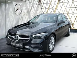 Schwarz Gebraucht 2024 Mercedes C220 Avantgarde Kombi | 38.669 € (Guter Preis)