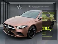 Gold Gebraucht 2022 Mercedes A250 AMG Limousine | 26.850 € (Fairer Preis)