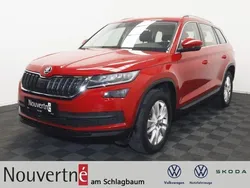 Velvet rot (red), metallic Gebraucht 2018 Skoda Kodiaq Style SUV | 23.950 € (Guter Preis)