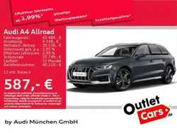 Manhattangrau metallic Gebraucht 2021 Audi A4 Allroad Ambiente Kombi | 43.484 € (Etwas zu teuer)