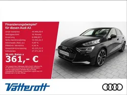 Mythosschwarz Gebraucht 2025 Audi A3 Sportback Advanced Plus Limousine | 44.490 € (Teuer)