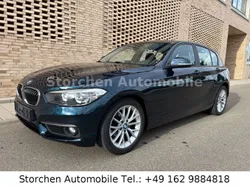 Blau Gebraucht 2015 BMW 118 Sport Line Kleinwagen | 9.450 € (Fairer Preis)