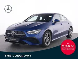 Blau metalliclack spektralbla Gebraucht 2023 Mercedes CLA200 AMG Coupé | 34.999 € (Fairer Preis)