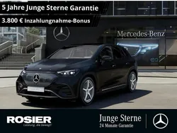 Schwarz / obsidianschwarz Gebraucht 2025 Mercedes EQE350 Premium SUV | 75.885 € (Teuer)