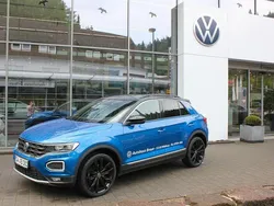 Ravennablau metallic Gebraucht 2021 VW T-Roc Sportline SUV | 27.690 € (Fairer Preis)