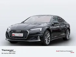 Mythosschwarz metallic Gebraucht 2024 Audi A5 Advanced Coupé | 48.770 € (Superpreis)