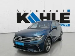 Blau Gebraucht 2021 VW Tiguan R-line SUV | 32.690 € (Superpreis)