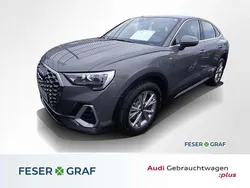Chronosgrau metallic Gebraucht 2024 Audi Q3 Sportback S-Line SUV | 39.650 € (Guter Preis)