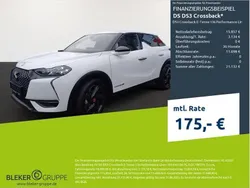 Polar weiß Gebraucht 2022 DS Automobiles DS3 Crossback E-Tense Performance Line Plus SUV | 18.990 € (Fairer Preis)